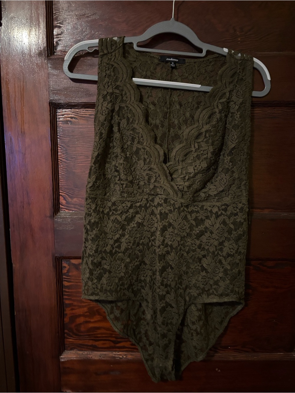Forest Green lace sleepwear